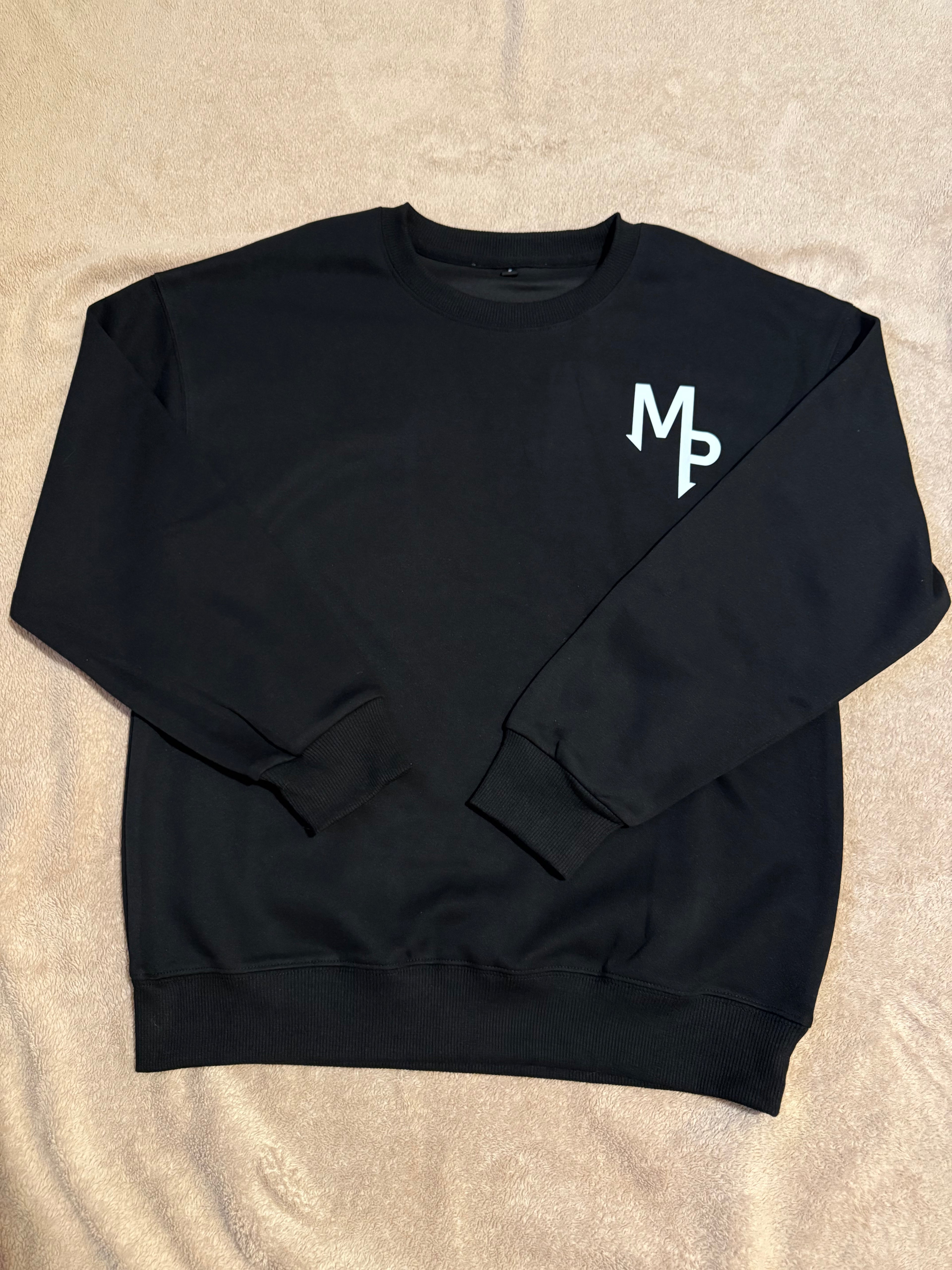 Black Crew Neck